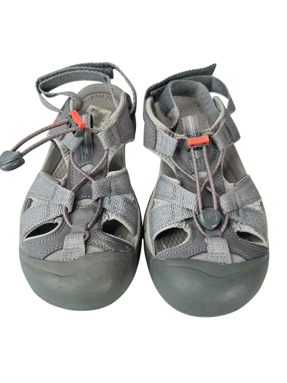 KEEN Ravine H2 Sandals 8 Grey Water Hiking Trail Outdoor Lightweight Water Sport